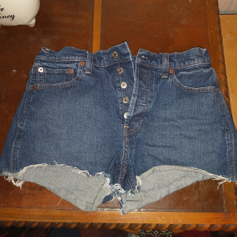 GAP cheeky button fly shorts